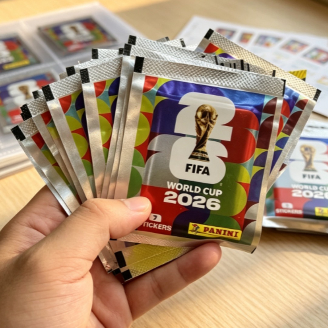 Cardstock Paper Pack - 2026 파니니 FIFA 월드컵 축구 스티커