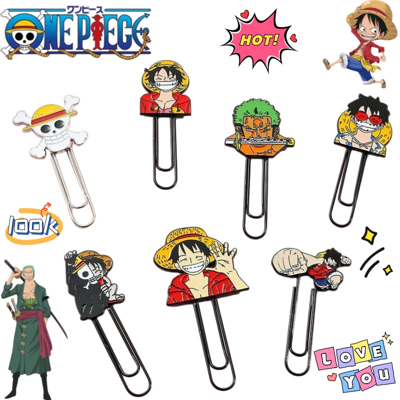 새로운 원피스 루피 로로노아 조로 2D 애니메이션 상품 - Paperclip Magnetic Set 리뷰 및 가격